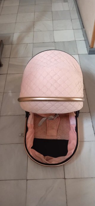 Carrito Bebé pack de 3 rosa