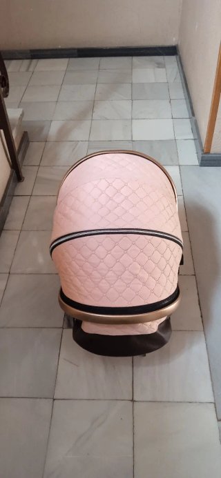 Carrito Bebé pack de 3 rosa