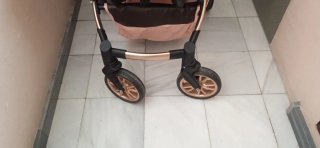 Carrito Bebé pack de 3 rosa