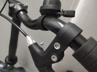 Bicicleta Plegable Gris