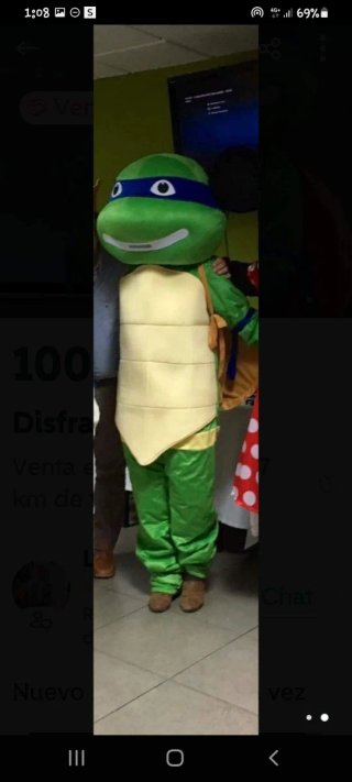 Disfraz Tortuga Ninja"Leonardo"