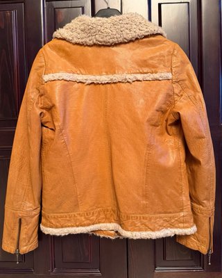 Chaqueta Piel Borreguito Jafriss.80 Marrón