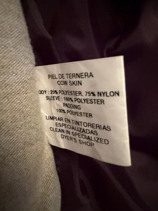 Chaqueta Piel Borreguito Jafriss.80 Marrón