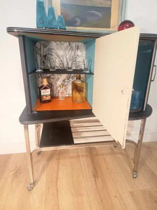 MUEBLE BAR RETRO.