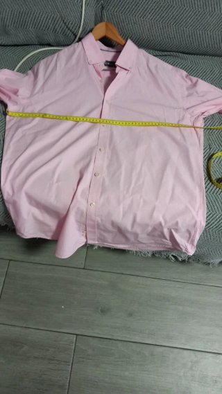 Camisa de vestir rosa para hombre