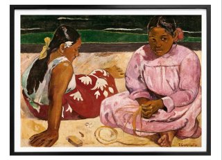 Lámina Femmes de Tahiti (Gauguin) enmarcada
