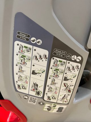Silla coche Britax Römer negra