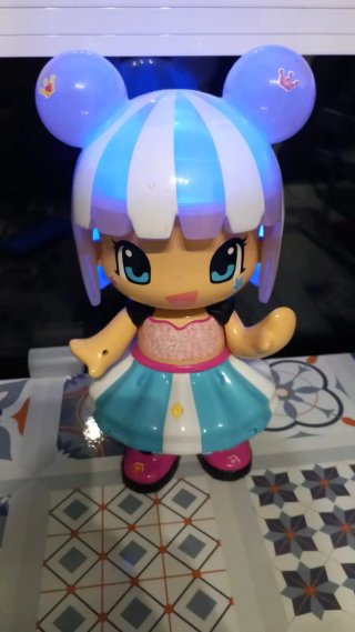 Pin y Pon Muñeca Azul y Rosa