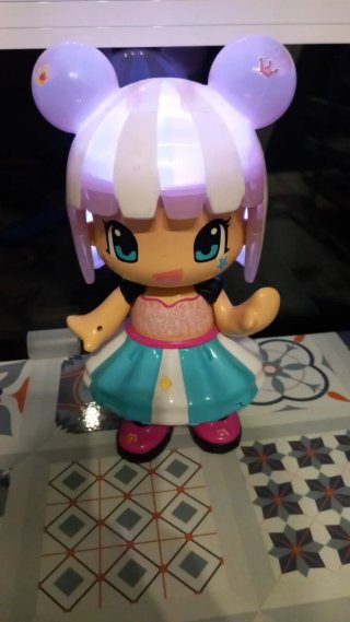 Pin y Pon Muñeca Azul y Rosa
