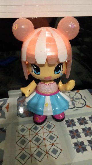 Pin y Pon Muñeca Azul y Rosa