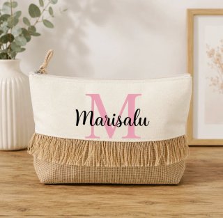 Neceser con inicial y nombre