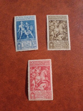 Francobolli Regno 1941 Tito Livio