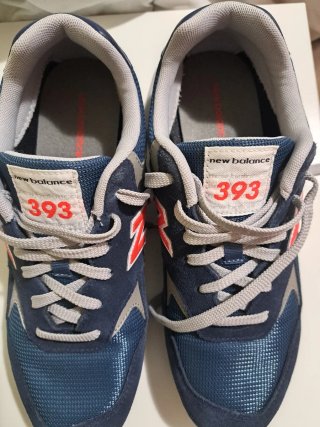 Zapatillas New Balance 393 Ml393ss1 Azul/Rojo.