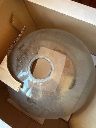 Lámpara colgante IKEA JAKOBSBYN cristal