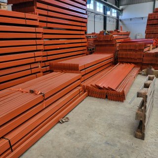 Largueros Mecalux Naranja