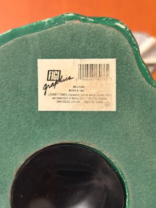Porta Monete Vintage Looney Tunes 1994 Bugs Bunny Taz