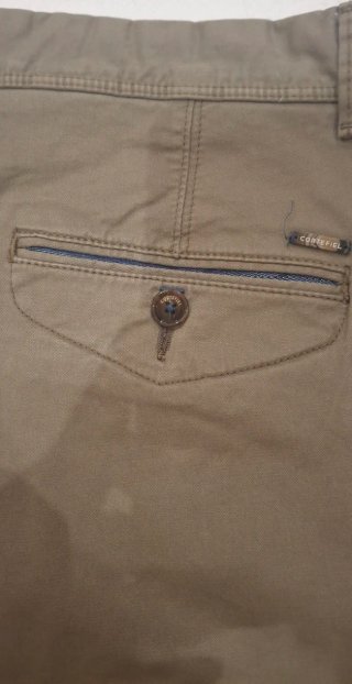 Pantalón Cortefiel Verde Talla 46