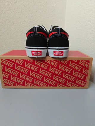 Zapatillas Vans Old Skool Talla 37 Diseño Fuego