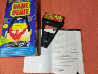 Game Genie Nintendo NES - Potenciador Videojuegos