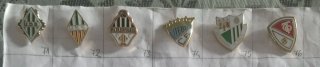 Pins Equipos de Fútbol por unidad