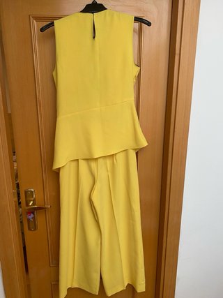 Conjunto de dos pieza Zara Amarillo Talla XS Nuevo