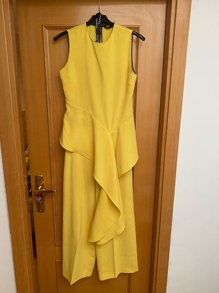 Conjunto de dos pieza Zara Amarillo Talla XS Nuevo