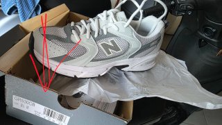New Balance 530 Grigio Bianco Donna Uomo
