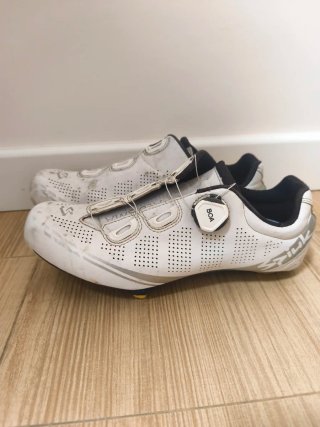 Botas Ciclismo BOA Blancas