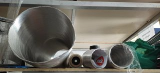 Liquidamos Tubo Flexible Aluminio Ø 120 mm. Nuevo