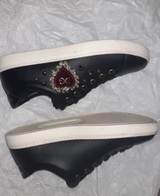 Scarpe Dolce & Gabbana donna nere oro