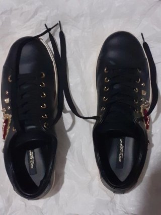 Scarpe Dolce & Gabbana donna nere oro