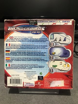 Thunderbirds Game Boy Advance Nintendo