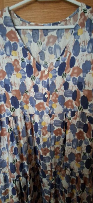 Vestido de mujer, de manga corta,  talla XXXL