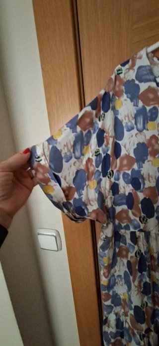 Vestido de mujer, de manga corta,  talla XXXL
