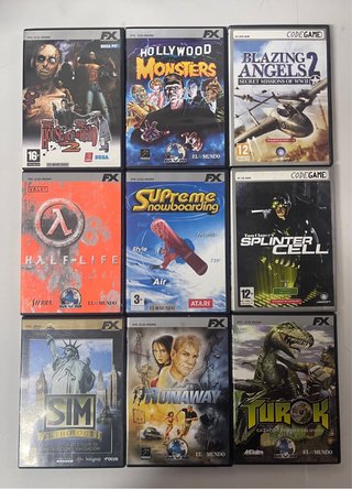 Lote Juegos PC CD-ROM
