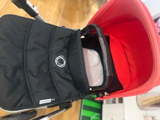 Bugaboo Fox 2019 Capota Roja Acero