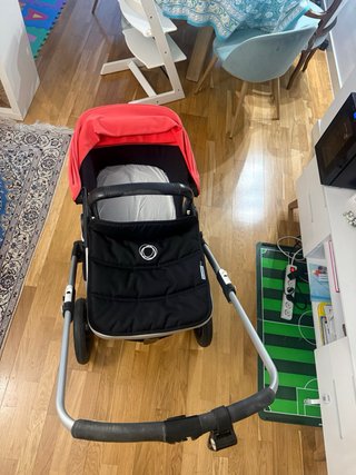Bugaboo Fox 2019 Capota Roja Acero
