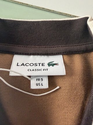 Polo Lacoste Nuevo Talla L