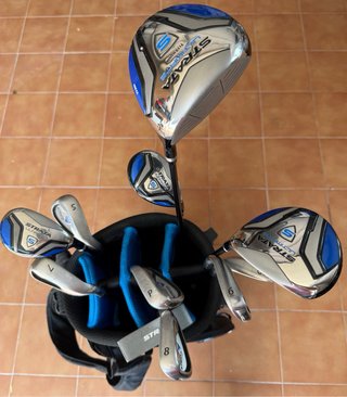 Pack 10 Palos Golf Callaway Strata. Bolsa+fundas.