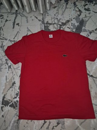 Camiseta Lacoste Roja Talla S