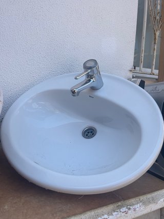 Lavabo Roca blanco