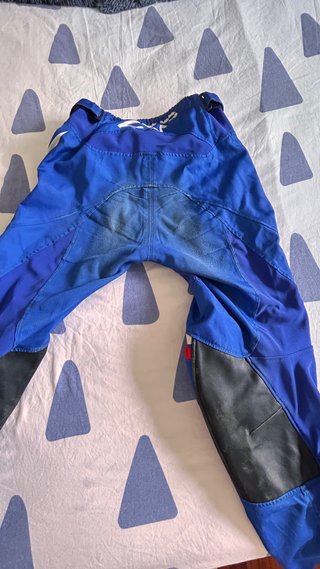 Pantalones Motocross Alpinestars Azules- niñao