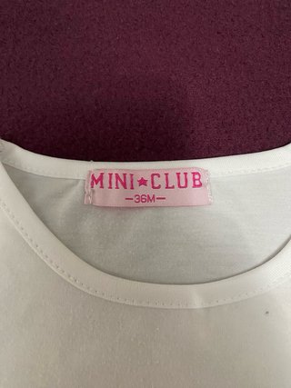 Set 2 completi bambina t-shirt/shorts taglia 36m