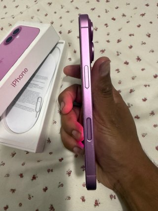 iPhone 16 rosa 256 gb.
