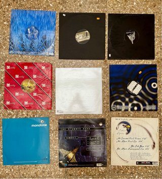 Lote 9 Vinilos Música Electrónica Dance/Trance
