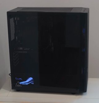 PC Gaming Aerocool Lux Negro y Azul
