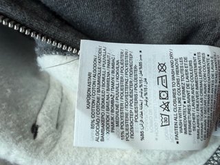 Sudadera Nike x Syna World Gris y Negra