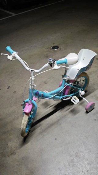 Bicicleta infantil Frozen aro 14