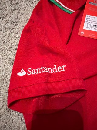 Polo Scuderia Ferrari Mujer Rojo