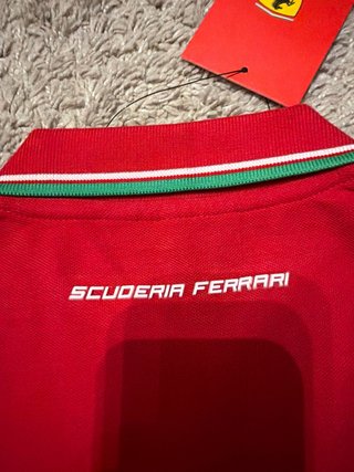 Polo Scuderia Ferrari Mujer Rojo